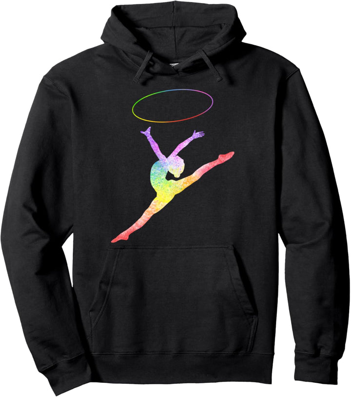 Rhythmische Sportgymnastik Sport Reifen Turnen Gymnastik RSG Pullover Hoodie