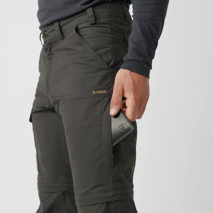 Fjällräven Herren Karl Pro Zip-Off Trousers M Hose, Indigoblau, 52