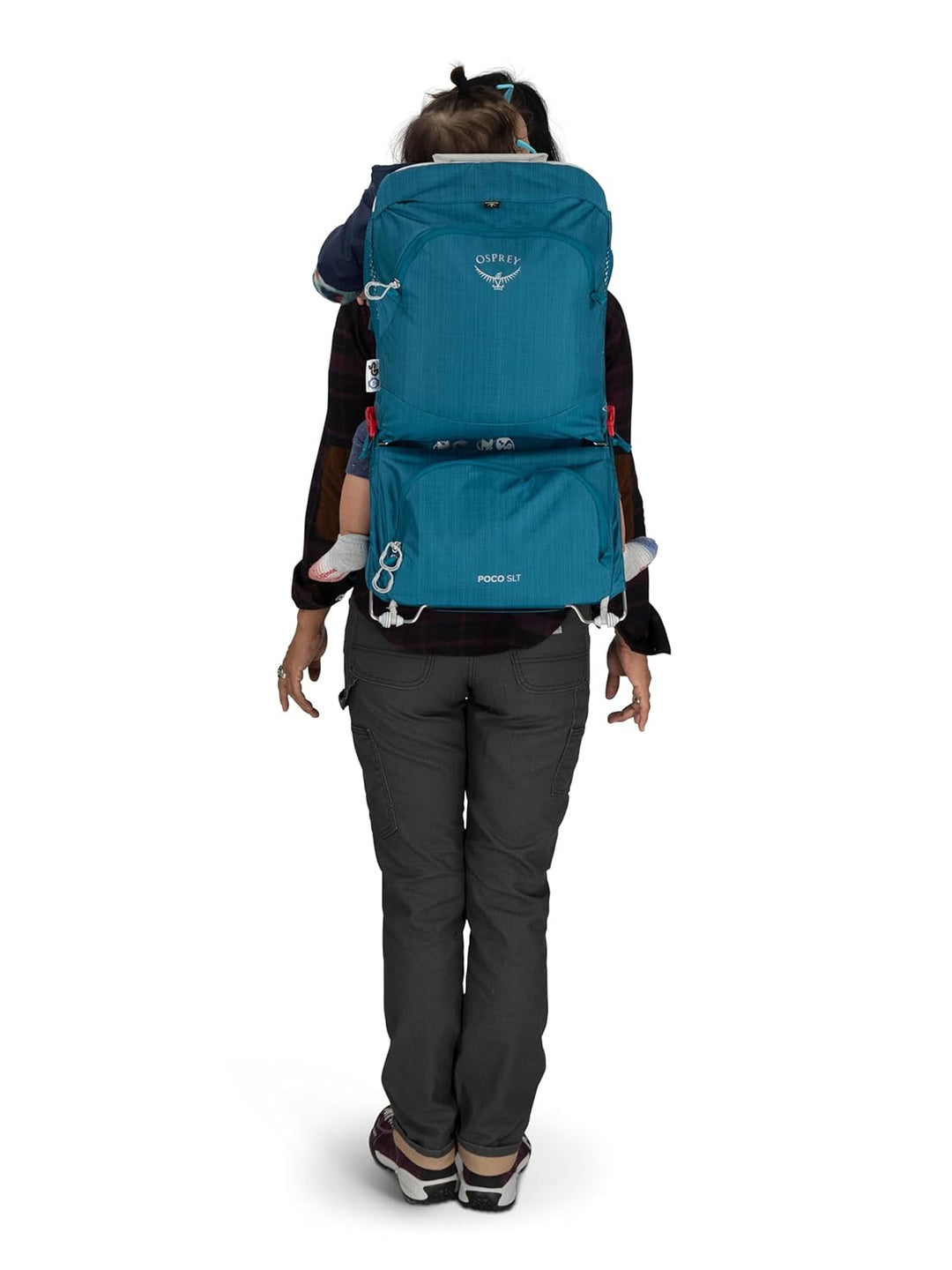 Osprey Poco Child Carriers - Deluxe child cokpit - Buil-in sunshade - Breathable Suspension - Adjust