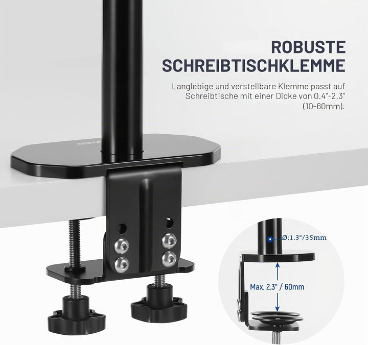 NEEWER Überkopf Kamerastativ Tischhalterung Rig mit 4 Boom Arm für Fotografie Video Licht Ring Licht
