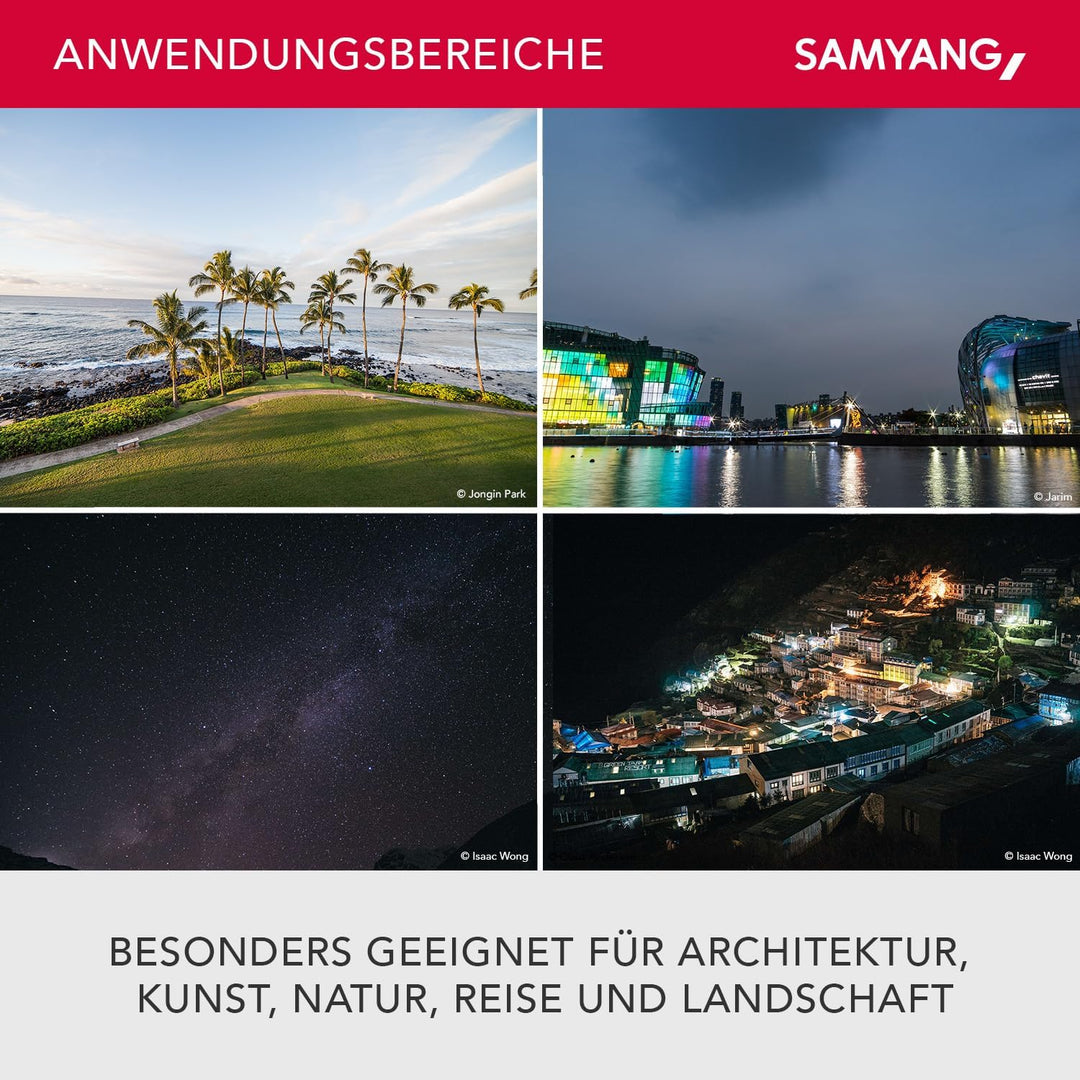 Samyang MF 14mm F2.8 Z Nikon Z - manuelles Ultraweitwinkel Objektiv, 14 mm Festbrennweite für Nikon