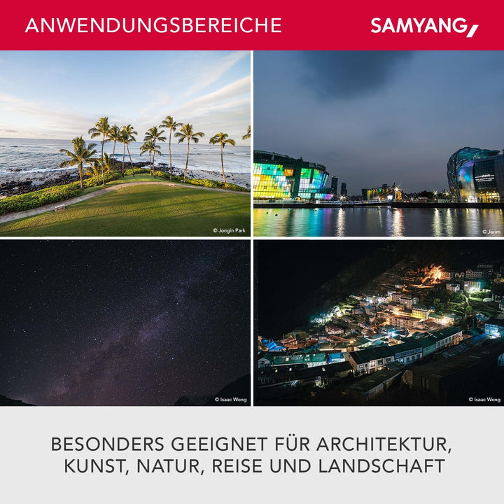 Samyang MF 14mm F2.8 Z Nikon Z - manuelles Ultraweitwinkel Objektiv, 14 mm Festbrennweite für Nikon