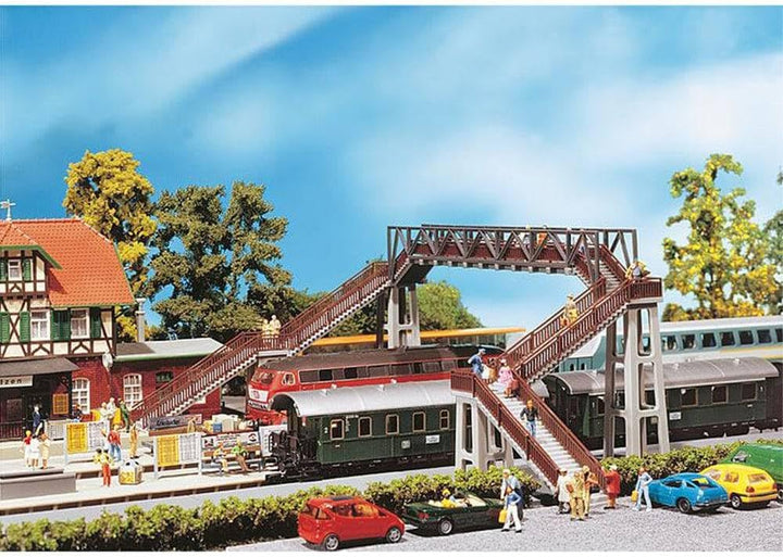 FALLER 120179 - Fussgängerbrücke, 4-gleisig