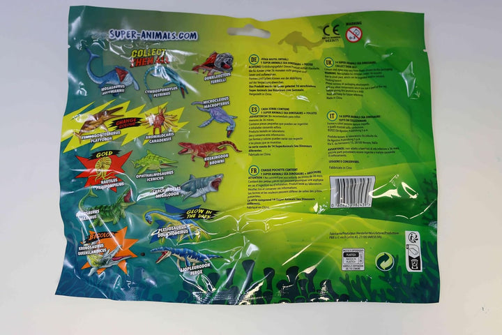 Generisch DeAgostini Super Animals Figur - Sea Dinosaurs Edition - Sammelfigur Sea Dino - Auswahl (4