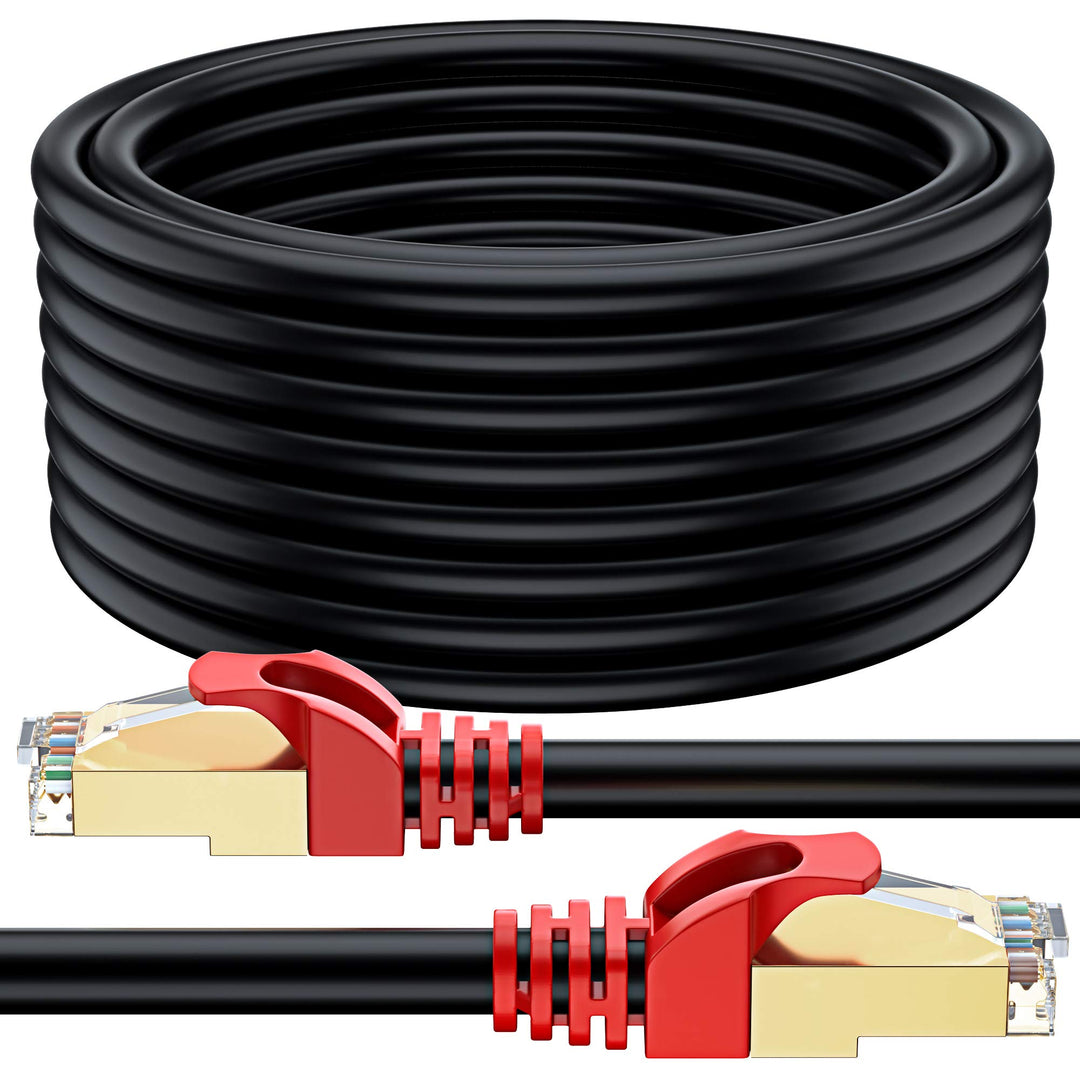 MutecPower 30m CAT 7 Aussen Verwendung wasserdicht Direct Burial RJ45 Ethernet Netzwerkkabel - SSTP