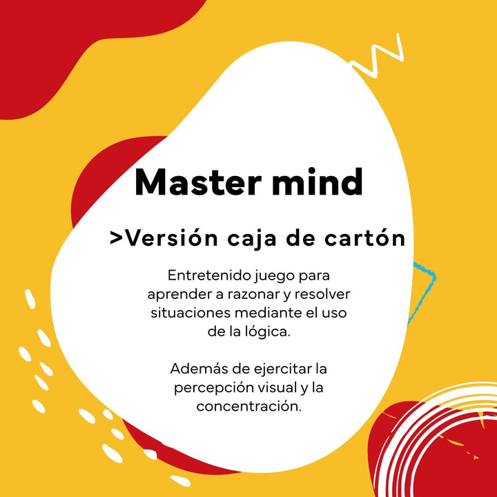 Cayro – Master Mind – ab 7 Jahren – Raten Sie den Geheimcode – Brettspiel für Kinder und Erwachsene