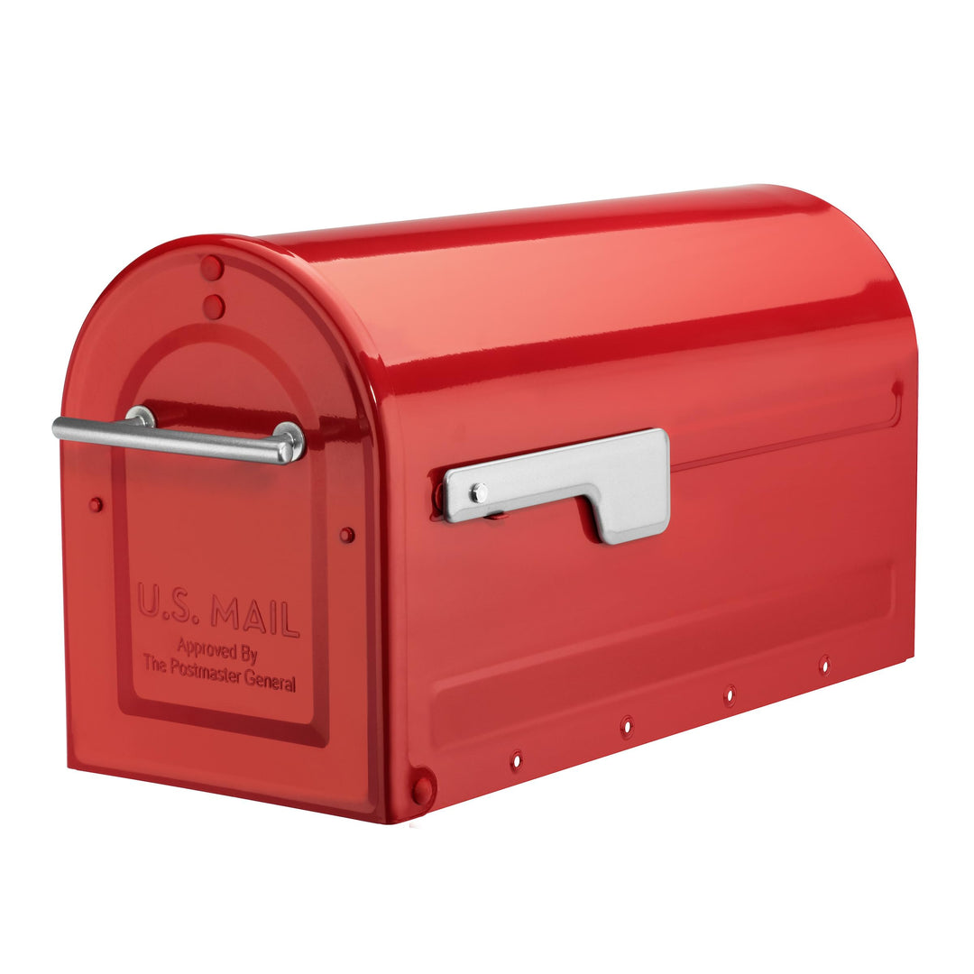 Architectural MAILBOXES 7900-7R-SR Boulder Briefkasten, rot, Rot
