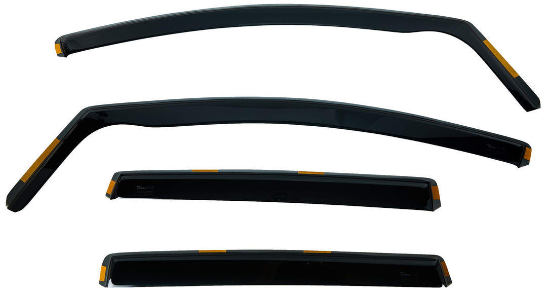 Towequipe HEKO-15277 Windabweiser für Ford Kuga 2008, Fünftürer-Geländewagen, 4 Stück
