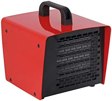 Perel Elektrischer Heizlüfter 2000W mit 2 Heizstufen und Thermostat, PTC-Heizelement, Kühlfunktion,