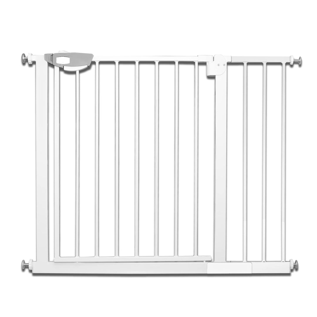 Froadp Türschutzgitter Baby Treppengitter Kindergitter ohne Bohren 95-105cm Türgitter Treppen Beidse