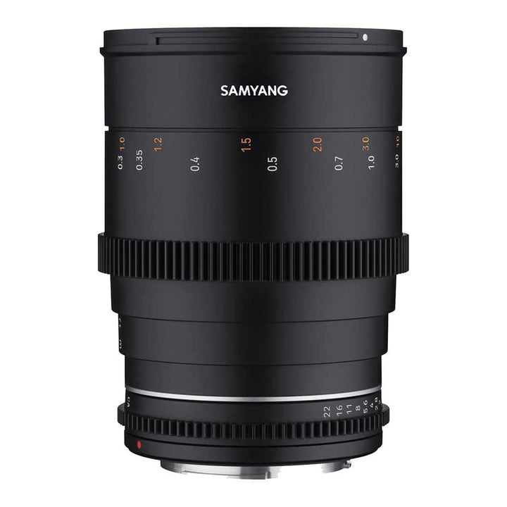 Samyang 23010 MF 35mm T1,5 VDSLR MK2 MFT – lichtstarkes T1,5 Weitwinkel Cine- und Video Objektiv für