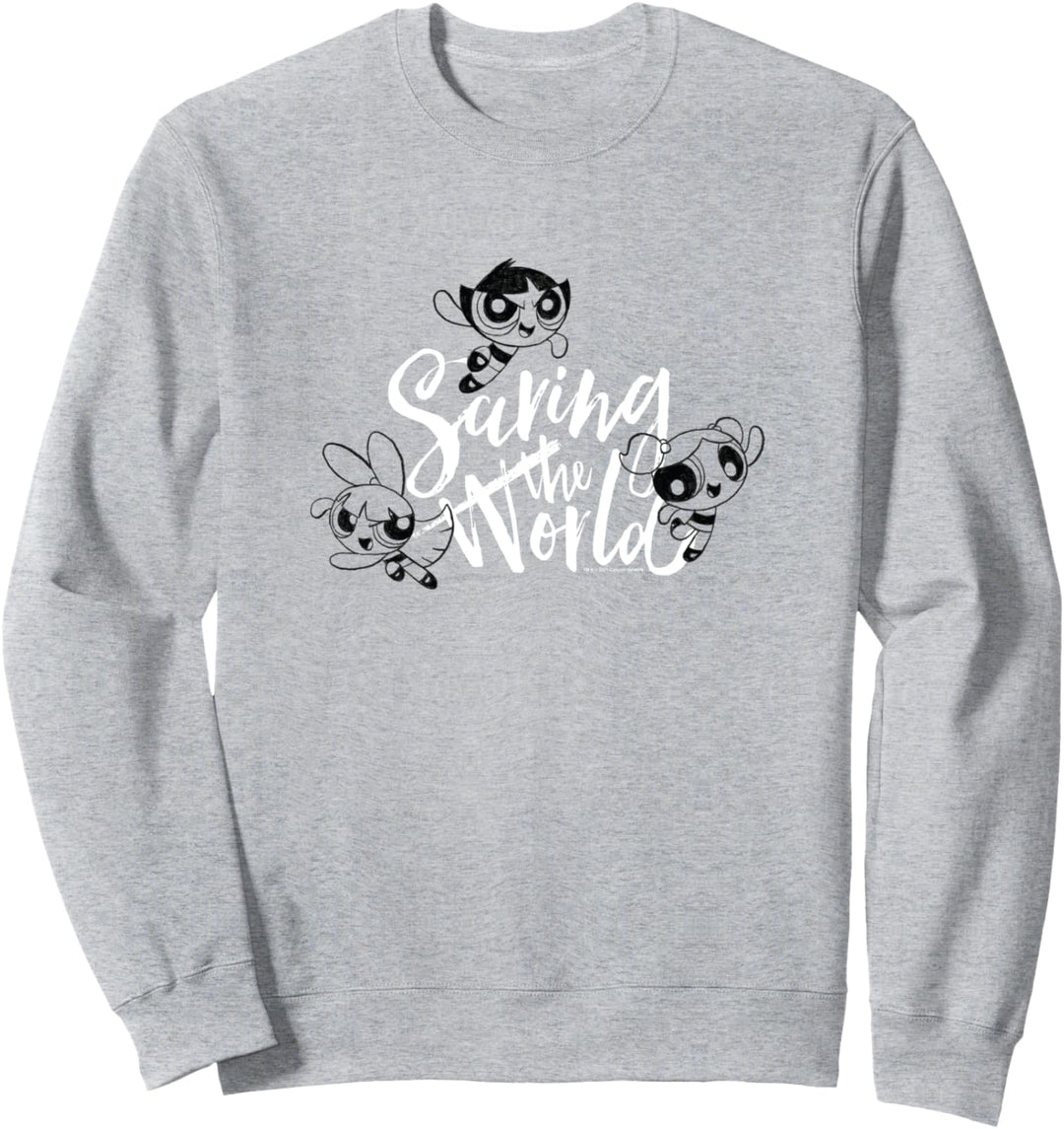 Powerpuff Girls Saving the World Sweatshirt