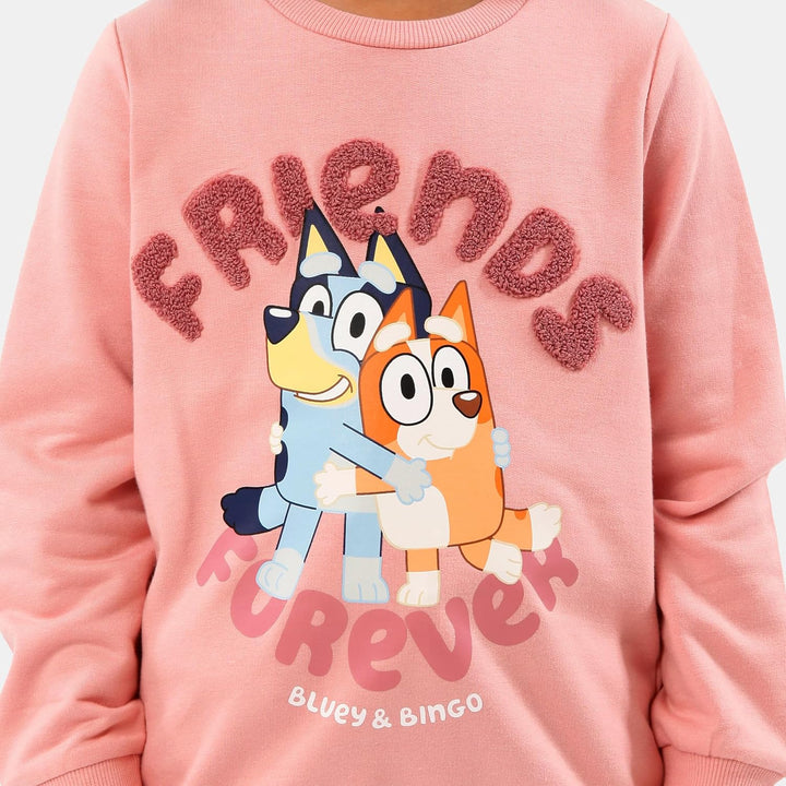 BlueY Sweater | Mädchen Pullover | Bingo Sweatshirt Kinder 92 Rosa, 92 Rosa