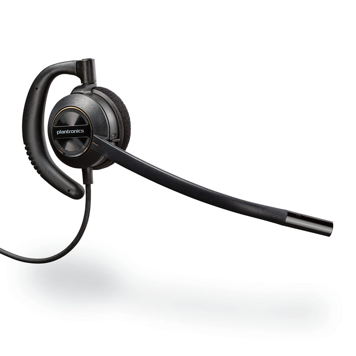 Plantronics HW530 Monaural QD Ohrbügel Kopfhörer Schwarz