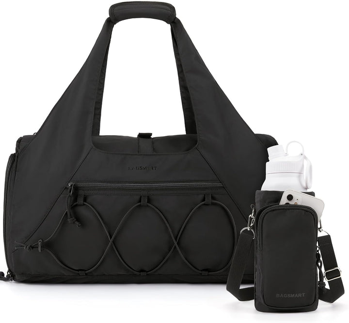 BAGSMART Sporttasche für Damen, leichte Reisetasche mit Schuhfach, Weekender mit Nassfach, Workout-Y