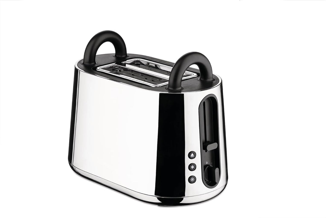 Alessi Toru NE03BW B – Brioche-Wärmegrill, Zubehör für Elektrischen Toaster, aus Edelstahl 18-10 und