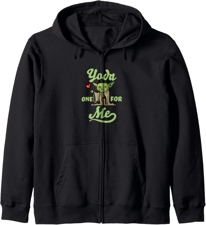 Star Wars Valentine's Day Yoda One For Me V5 Kapuzenjacke