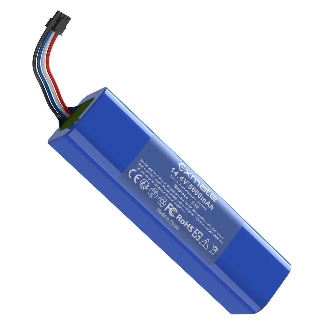 Exmate 14,4V 5600mAh Ersatzakku für Dreame D9 Pro D9 Max, L10 L10s D10 D10s Ultra/Pro/Plus/Z10 Pro,