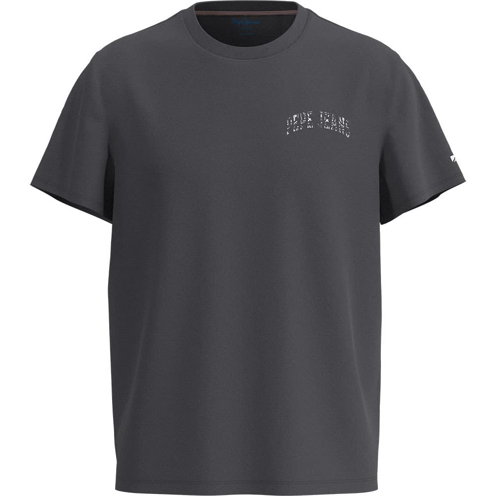 Pepe Jeans Herren Adneyo T-Shirt XL Schwarz (Washed Black), XL Schwarz (Washed Black)