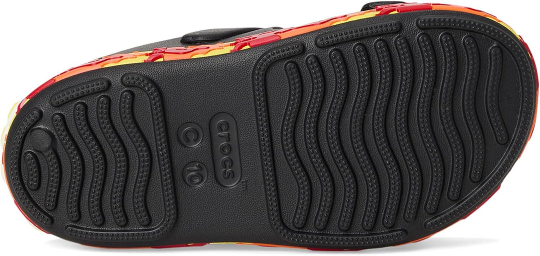 Baya Lined Fuzz-Strap Clog 22 EU Schwarz, 22 EU Schwarz