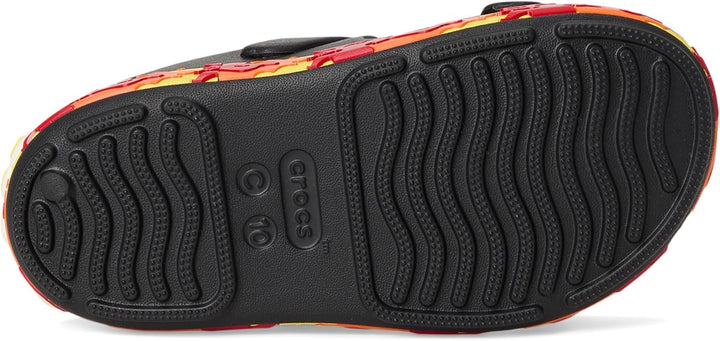 Baya Lined Fuzz-Strap Clog 22 EU Schwarz, 22 EU Schwarz