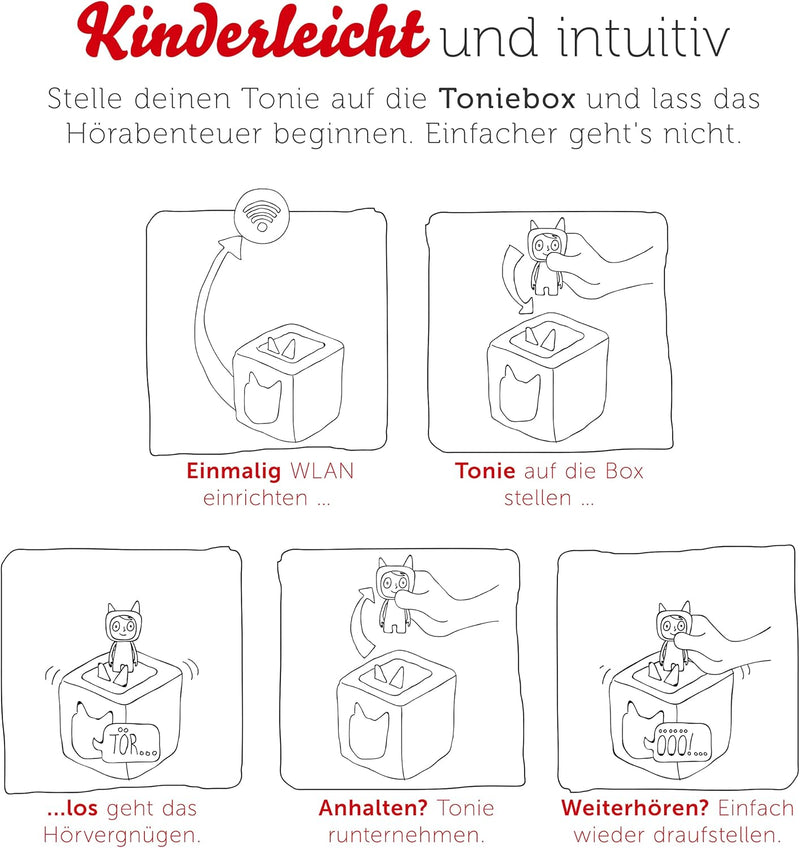 tonies Hörfiguren für Toniebox, Das NEINhorn & Das NEINhorn und die SchLANGEWEILE, Hörbuch für Kinde