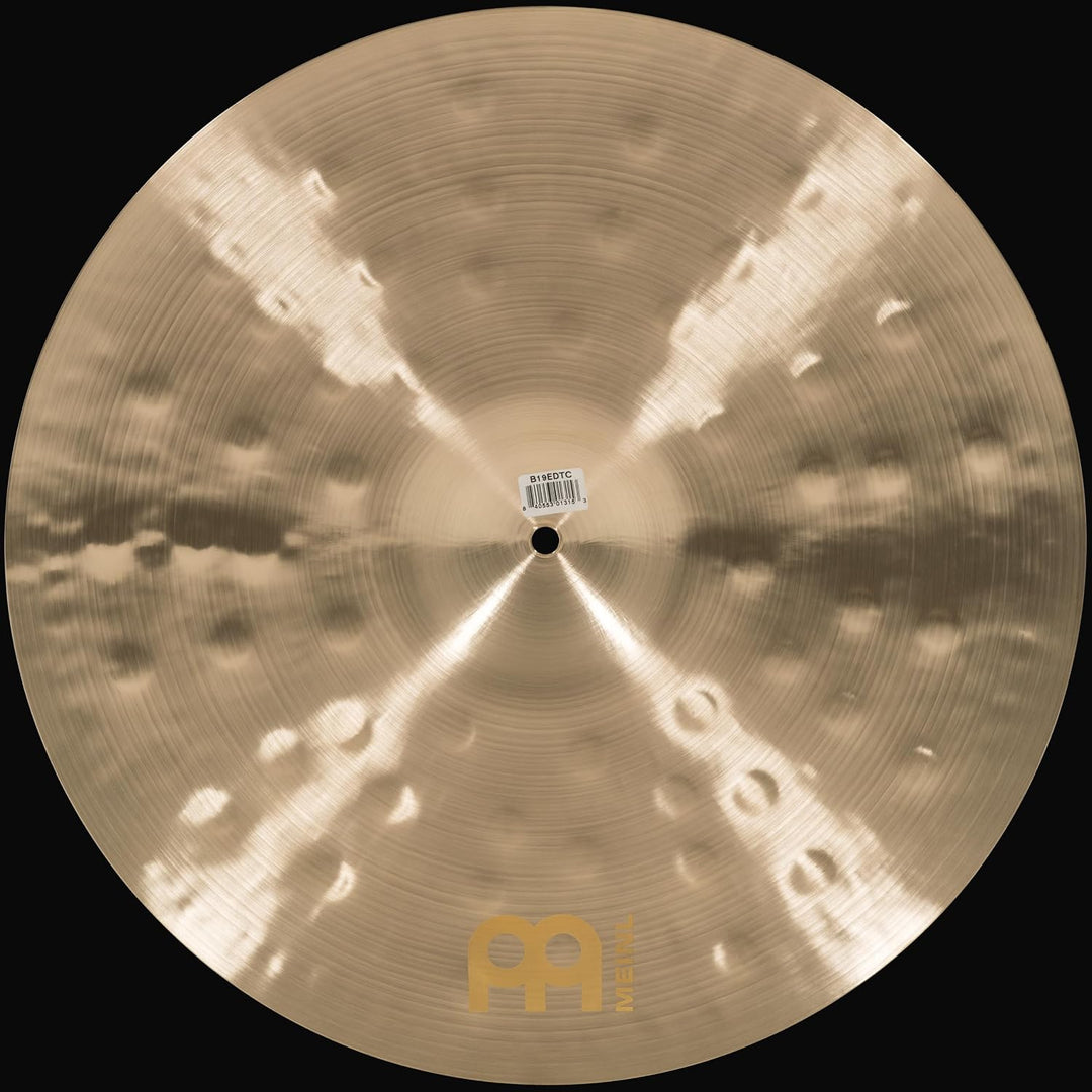 Meinl Cymbals Byzance Extra Dry Crash Thin 19 Zoll (Video) Schlagzeug Becken (48,26cm) B20 Bronze, N