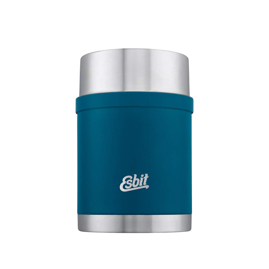 Esbit Thermobehälter Sculptor für Essen - Warmhaltebehälter 750 ml in Polar Blue - aus Edelstahl für