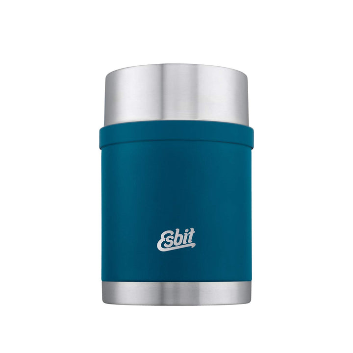 Esbit Thermobehälter Sculptor für Essen - Warmhaltebehälter 750 ml in Polar Blue - aus Edelstahl für