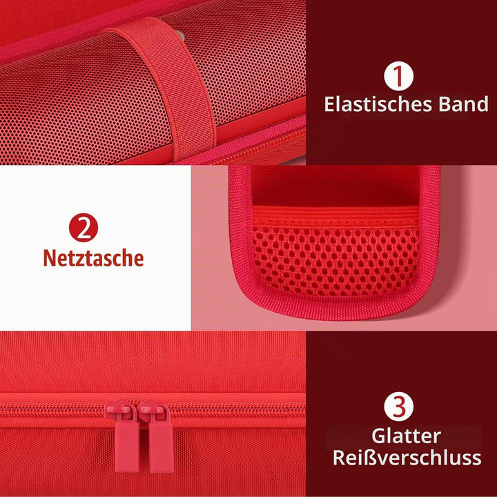 co2CREA Hart Reise Schutz Hülle Etui Tasche für Beats Pill Tragbarer Bluetooth Lautsprecher, Beats b