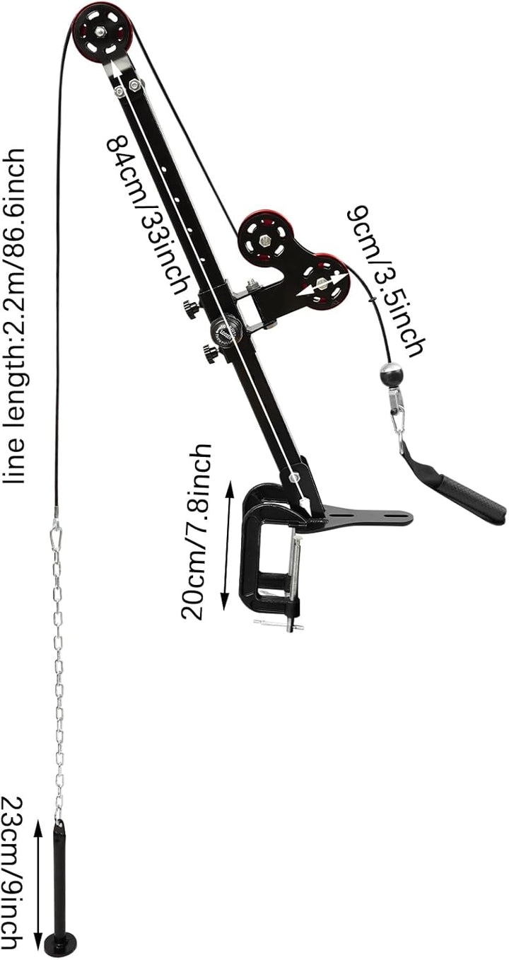 Flaschenzugsystem Für Armdrücken, Armwrestling Equipment, Armwrestling-Trainingsgerät, Unterarme Tis
