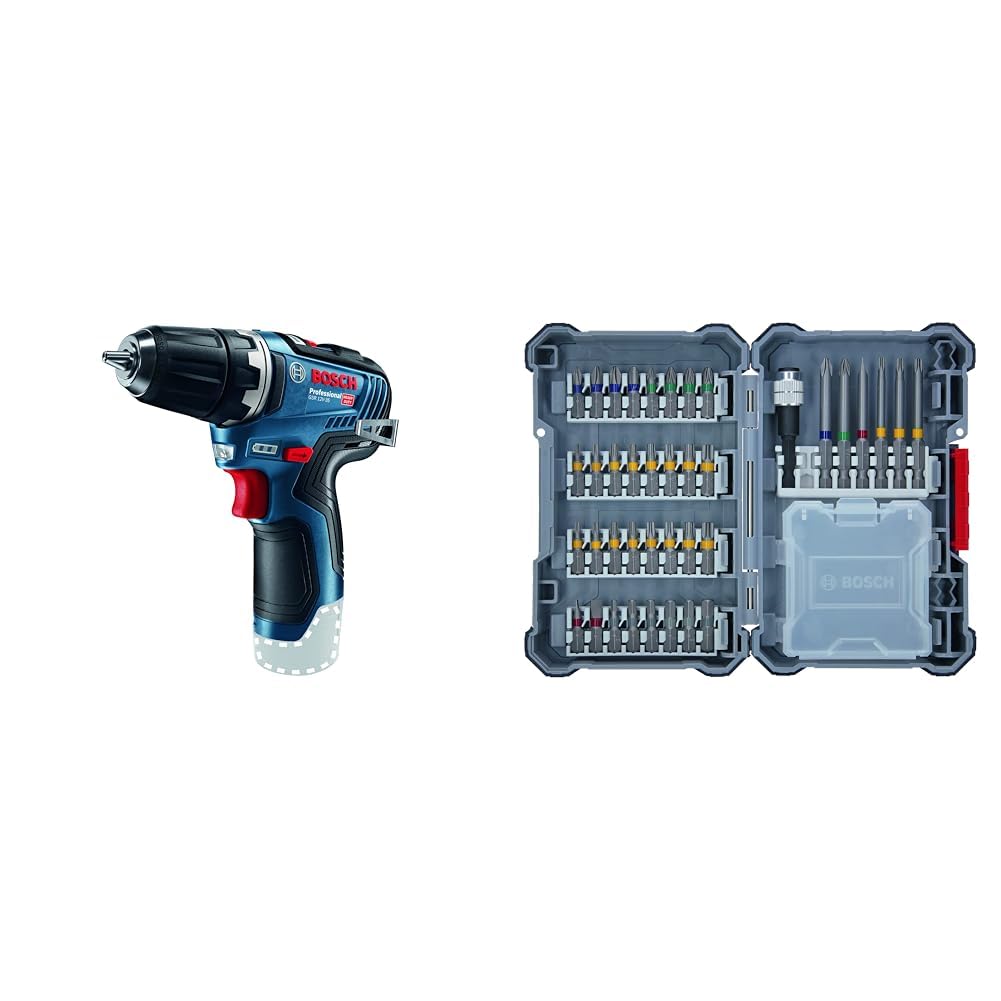 Bosch Professional 12V System Akku-Bohrschrauber GSR 12V-35 (ohne Akkus und Ladegerät, im Karton) +