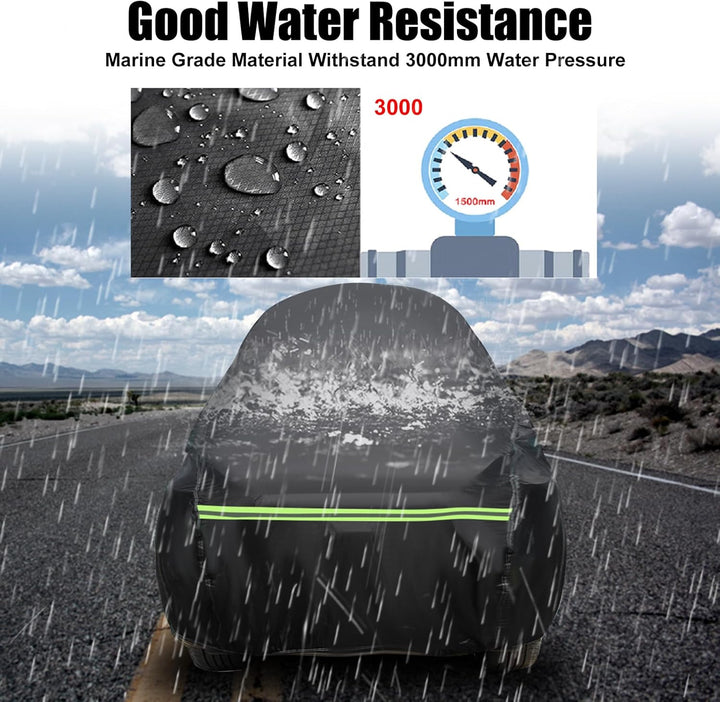 Vollgarage Autoabdeckung Ersatz für Renault Twizy 2012-2023, Auto Abdeckplane Autogarage Autoplane G