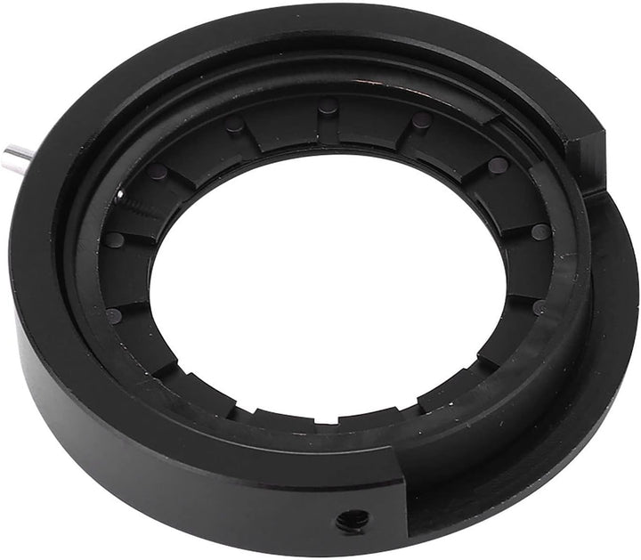 Wakects Irisblende SK6 SK8 SK12 SK23 SK25 Iris-Mikroskopadapter Optische Blende mit Verstellbarer Li