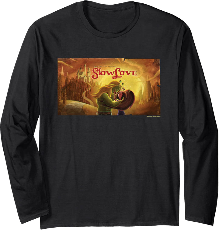 Adventure Time Slow Love Card Langarmshirt