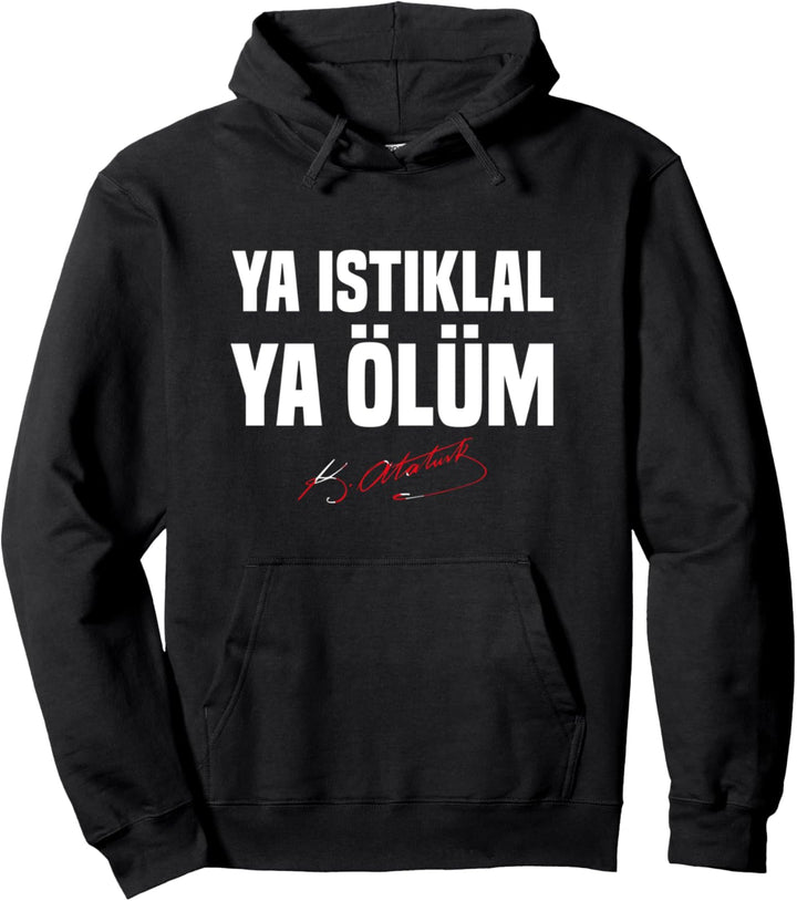 Atatürk Unterschrift Atatürk Türkei Ankara Türkiye Pullover Hoodie