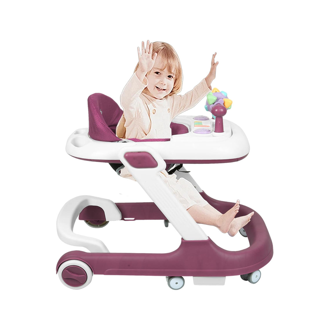 Entwicklungsfreundlicher Lauflernwagen, Lauflernhilfe mit Aktivitäten, Verstellbar, Verstellbarer Ak