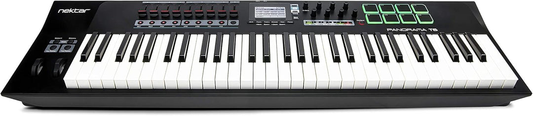 Nektar Panorama T6 USB MIDI Keyboard Controller with Nektar DAW Integration and Nektarine PlugIn Con