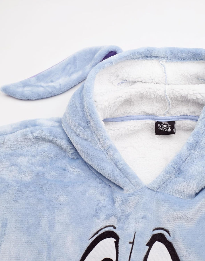 Disney tragbarer Decken-Hoodie | Kapuzenpullover für Erwachsene mit thematischem Aufdruck, Einheitsg