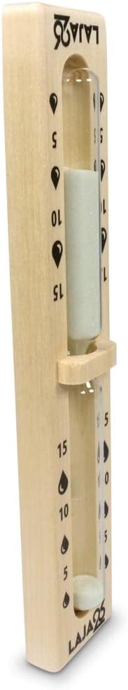 Sauna Sanduhr ''Bügel'' weisser Sand