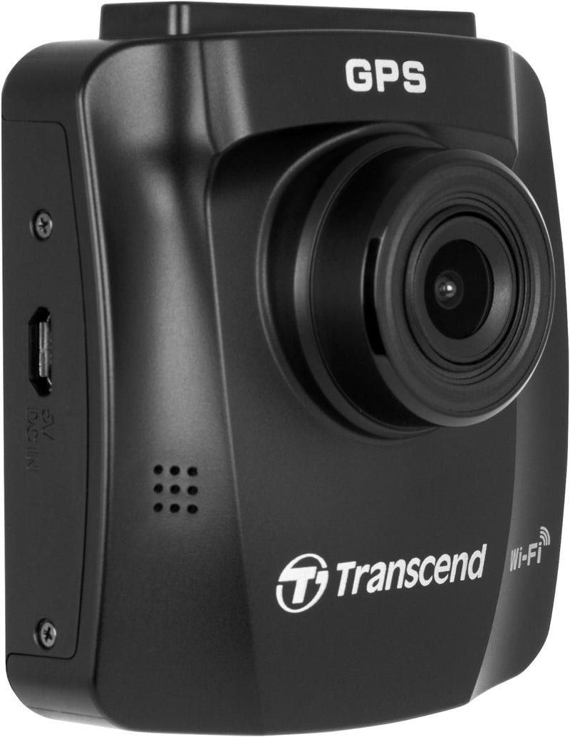 Transcend DrivePro 230Q Dashcam/Autokamera inkl. 32GB Speicherkarte,1080P Full HD Aufnahme, angepass