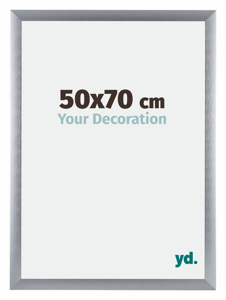 yd. Your Decoration - Bilderrahmen 50x70 cm - Bilderrahmen aus Aluminium mit Acrylglas - Antireflex