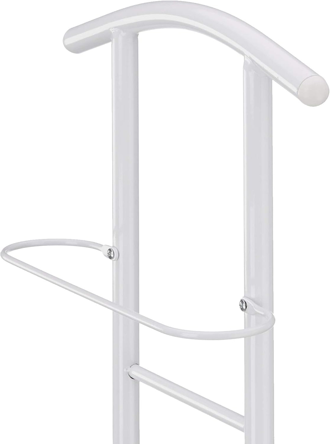 HAKU Möbel 80088 Herrendienerstuhl 46 x 50 x 119 cm, weiss /