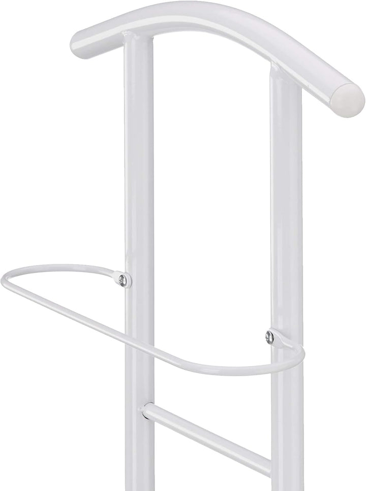 HAKU Möbel 80088 Herrendienerstuhl 46 x 50 x 119 cm, weiss /