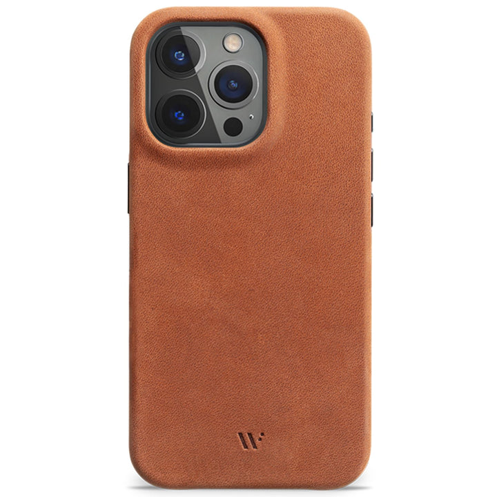 WIIUKA Hülle für iPhone 15 Pro Max, Leder aus Deutschland, Lederhülle extra Dünn, Premium Handyhülle