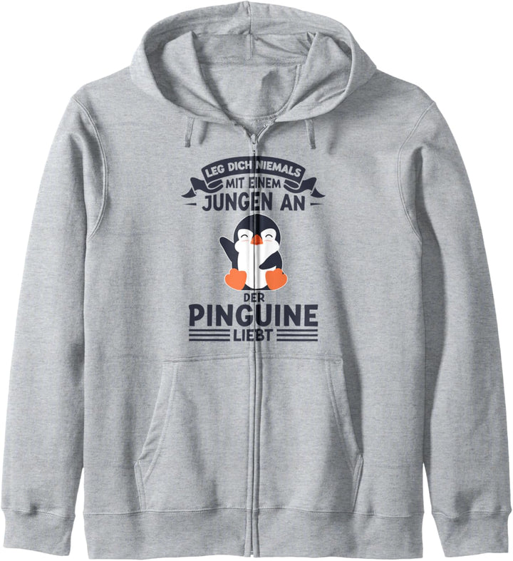Pinguin Penguin Fan Junge Kapuzenjacke