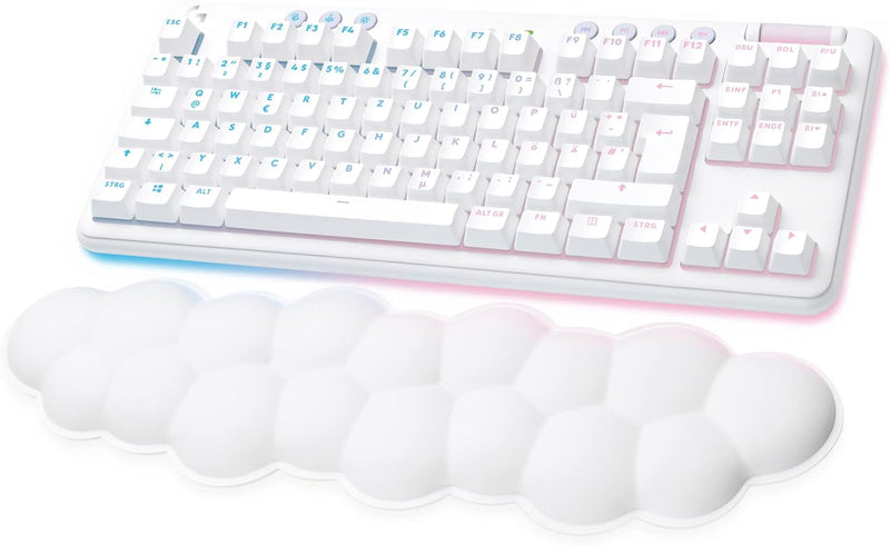 Logitech G G715 Kabellose Gaming-Tastatur mit LIGHTSYNC RGB-Beleuchtung LJUSTIZ, Linear Switch (GX B