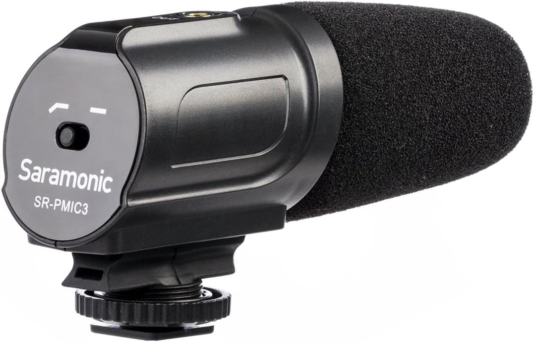 saramonic sr-pmic3 Aufnahme Mikrofon mit Federung für DSLR/Camcorder schwarz