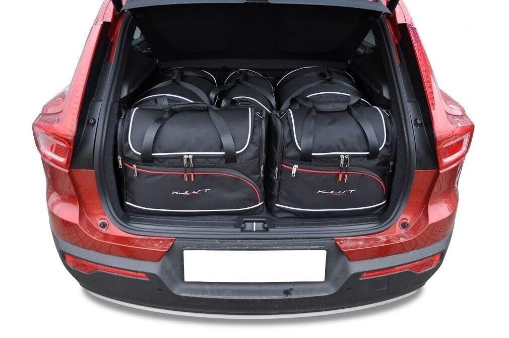 KJUST Dedizierte Reisetaschen 5 stk kompatibel mit VOLVO XC40 I 2017+ Car Bags