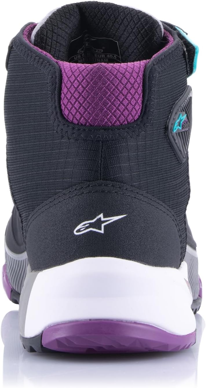 Alpinestars Nc Herren Motorradstiefel 60 EU Black Grey Plum Teal, 60 EU Black Grey Plum Teal